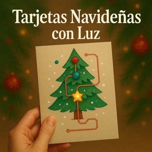 Tarjetas Navideñas con Luz ✉