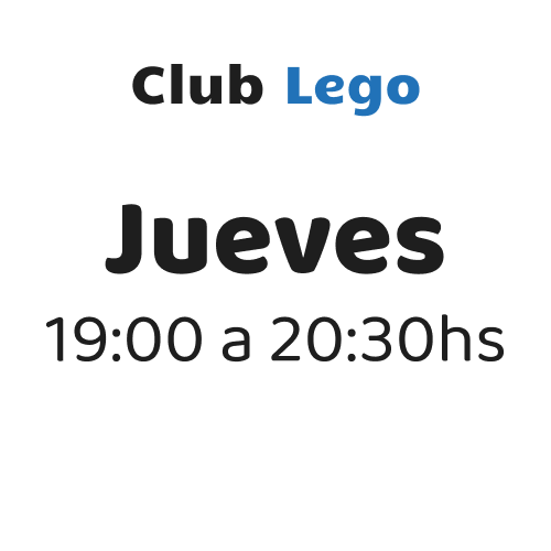 Jueves 2 Jueves - Club Lego