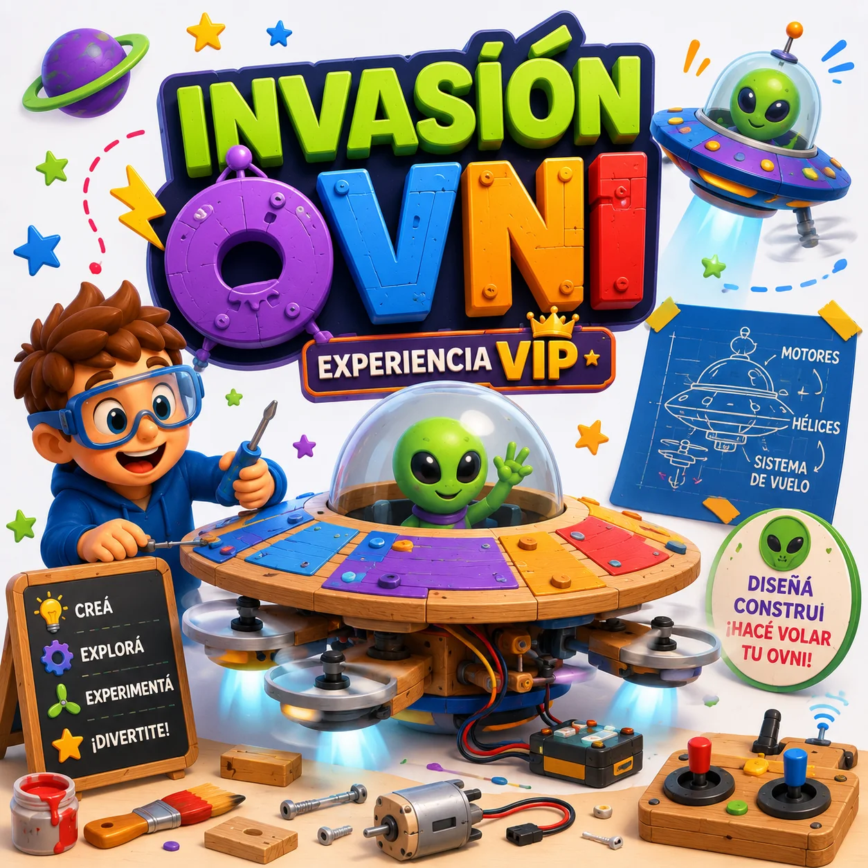 👽 Invasión OVNI VIP