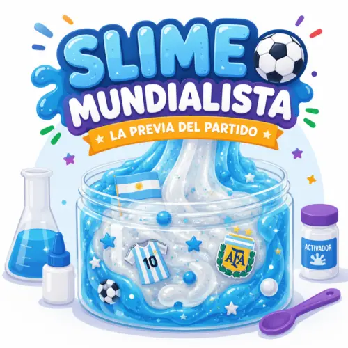 Slime Mundialista Portada ⚽ Slime Mundialista - La previa del partido