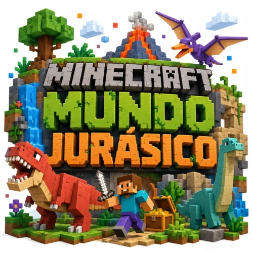 🌋 Minecraft: Mundo Jurásico