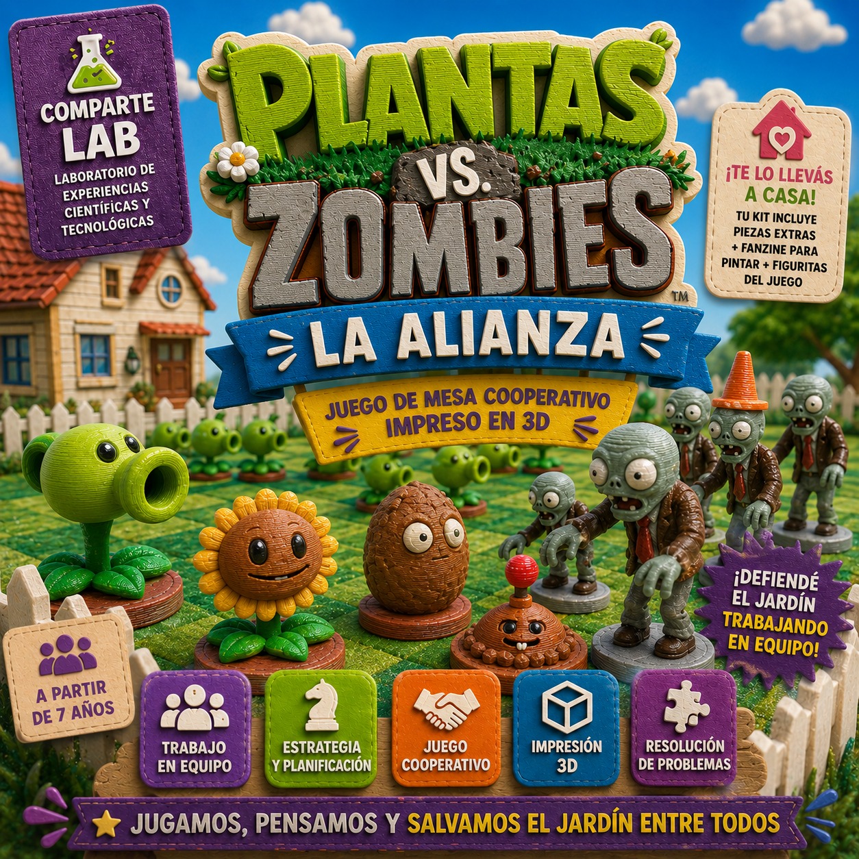 🧟🌱 Plantas vs. Zombies: La Alianza