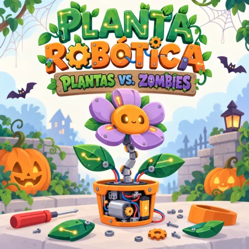 🌱 PLANTA ROBÓTICA — PLANTAS VS. ZOMBIES
